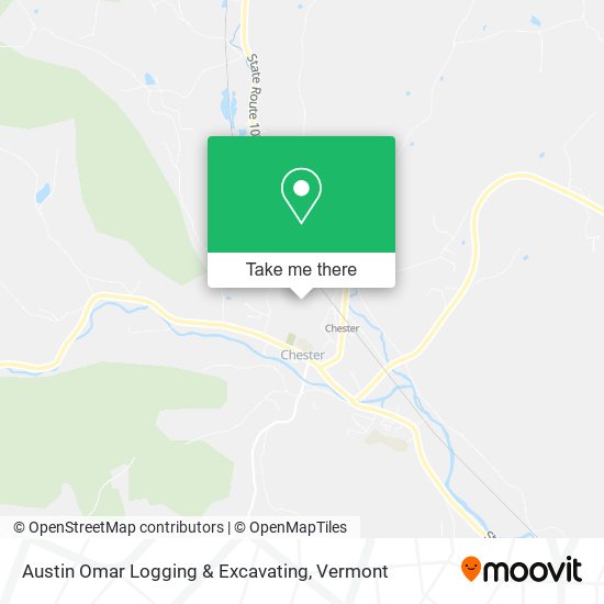 Austin Omar Logging & Excavating map
