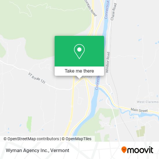 Wyman Agency Inc. map