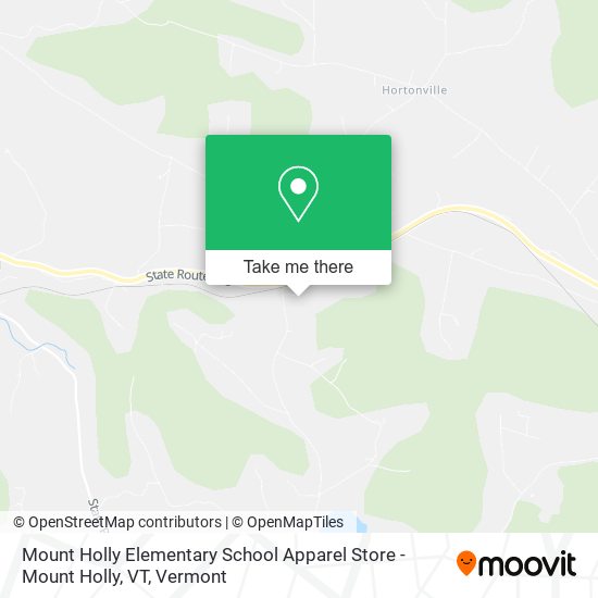 Mount Holly Elementary School Apparel Store - Mount Holly, VT map