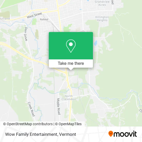 Wow Family Entertainment map