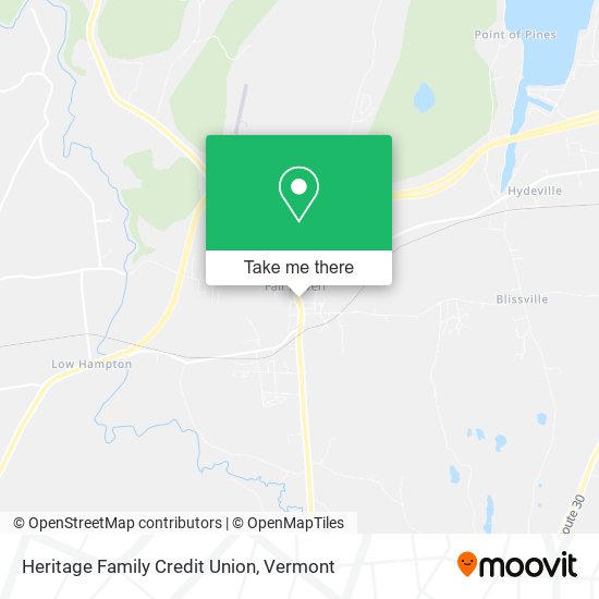 Heritage Family Credit Union map
