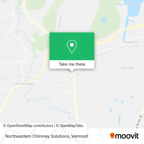 Northeastern Chimney Solutions map