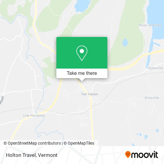 Holton Travel map