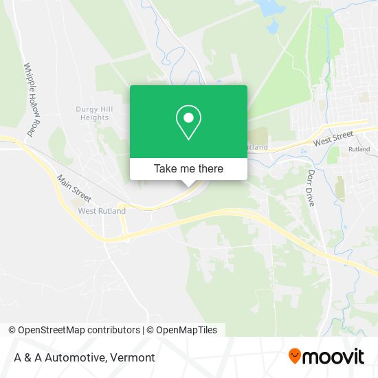 Mapa de A & A Automotive