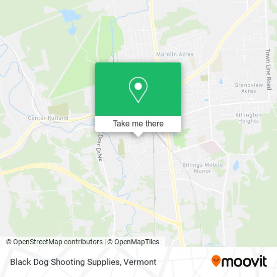 Mapa de Black Dog Shooting Supplies