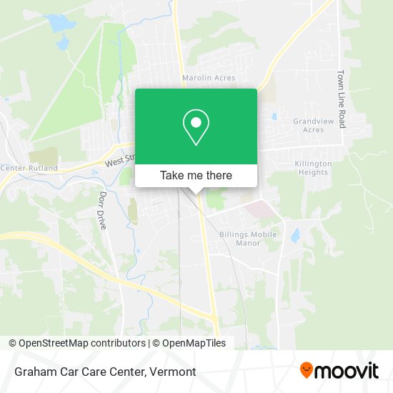 Mapa de Graham Car Care Center