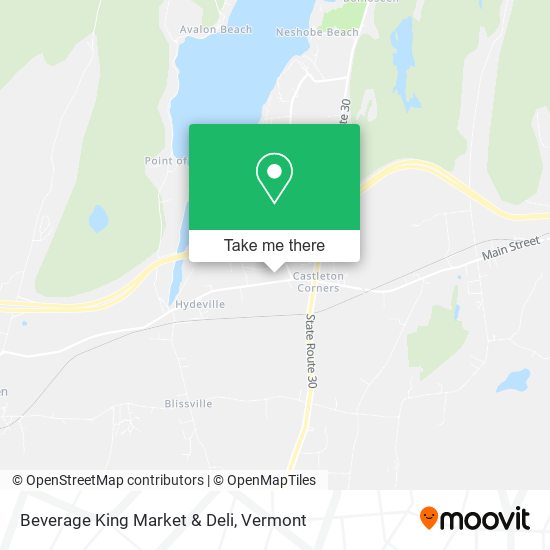 Beverage King Market & Deli map