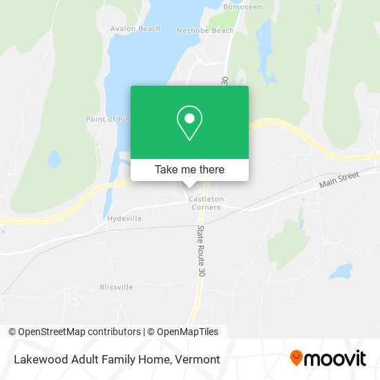 Mapa de Lakewood Adult Family Home