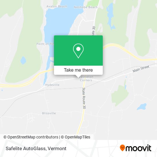 Mapa de Safelite AutoGlass