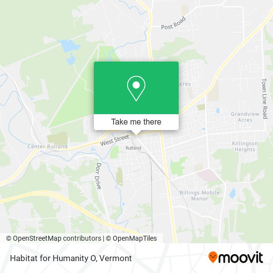 Habitat for Humanity O map