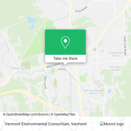 Vermont Environmental Consortium map