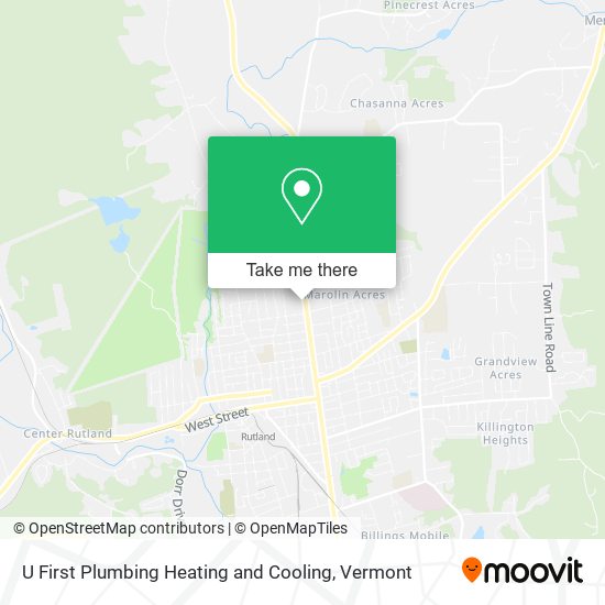 Mapa de U First Plumbing Heating and Cooling