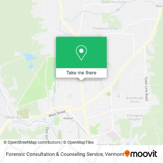 Forensic Consultation & Counseling Service map