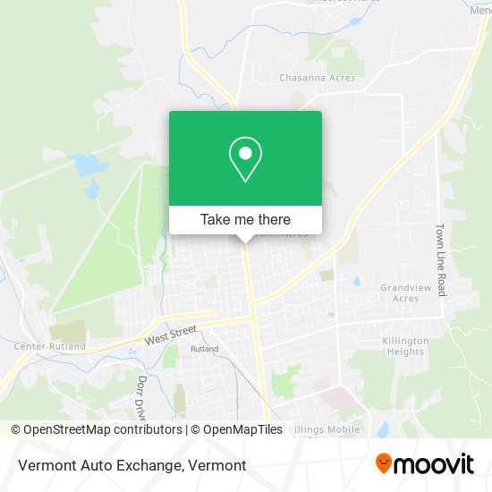 Vermont Auto Exchange map