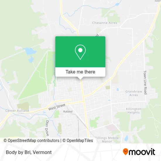 Body by Bri map