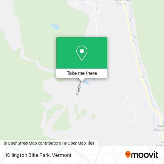 Killington Bike Park map