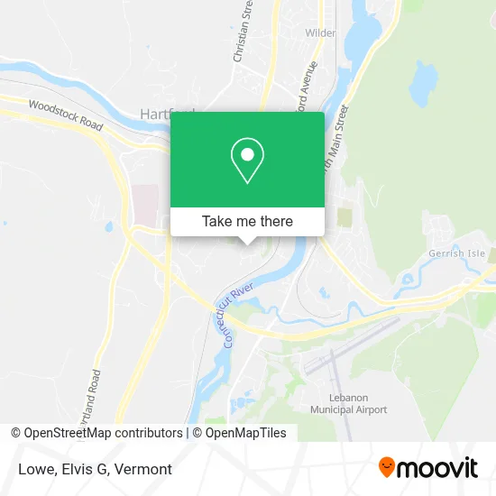 Lowe, Elvis G map