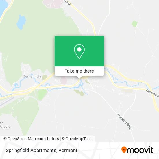 Springfield Apartments map