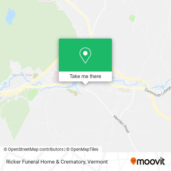 Ricker Funeral Home & Crematory map