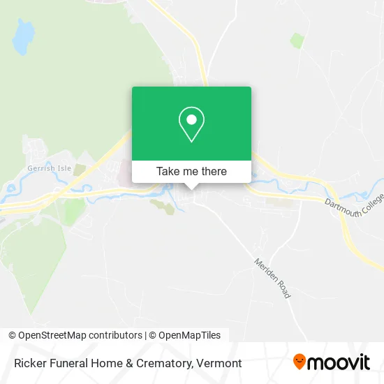 Ricker Funeral Home & Crematory map