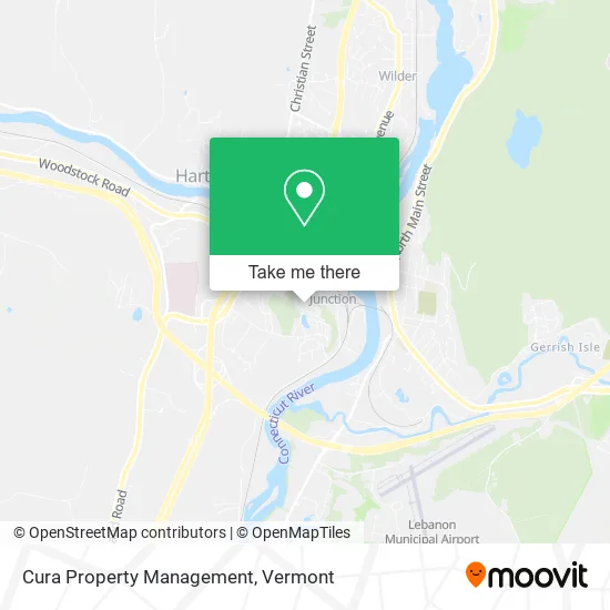 Cura Property Management map