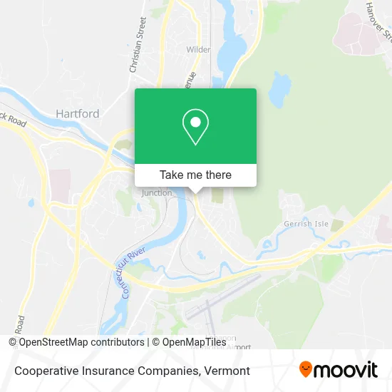 Cooperative Insurance Companies map