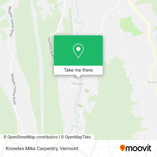 Knowles Mike Carpentry map