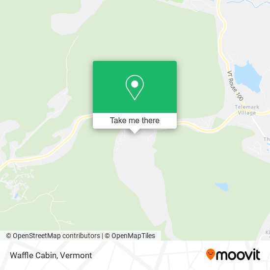 Mapa de Waffle Cabin