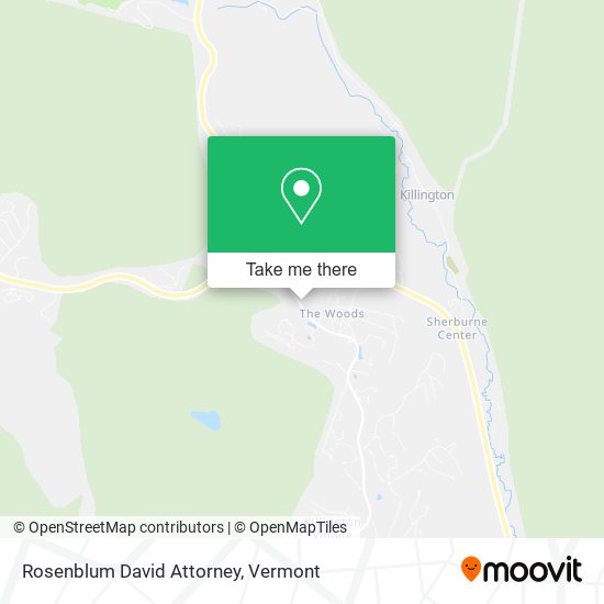 Rosenblum David Attorney map