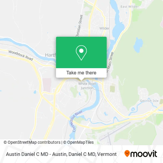 Austin Daniel C MD - Austin, Daniel C MD map