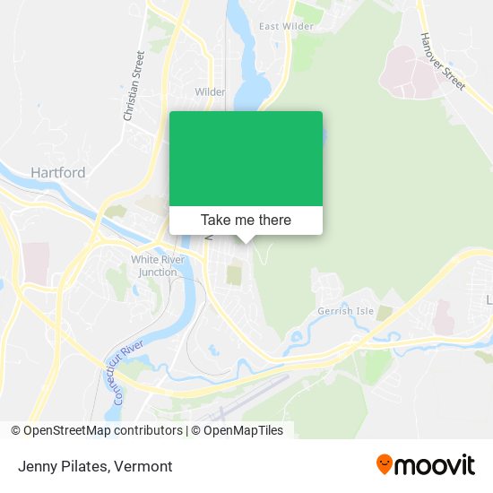 Jenny Pilates map