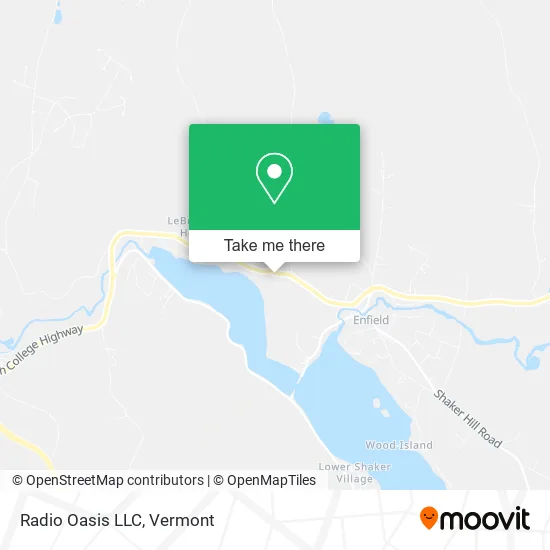 Radio Oasis LLC map