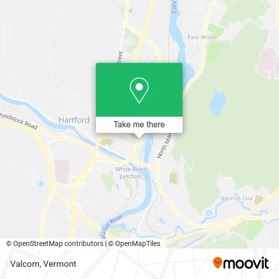 Mapa de Valcom