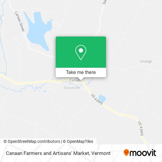 Canaan Farmers and Artisans' Market map