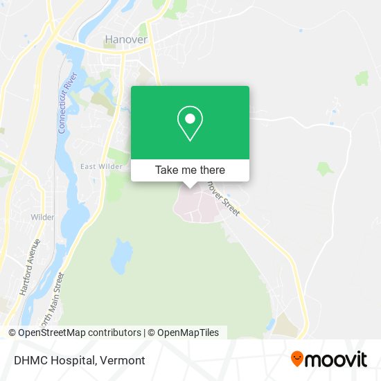 Mapa de DHMC Hospital