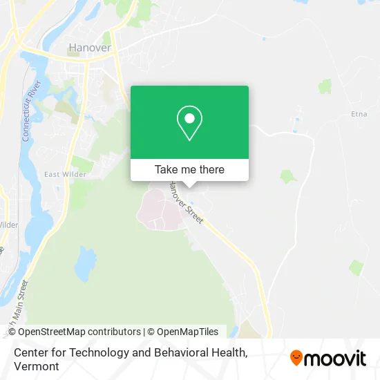 Mapa de Center for Technology and Behavioral Health