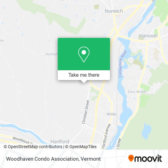 Woodhaven Condo Association map