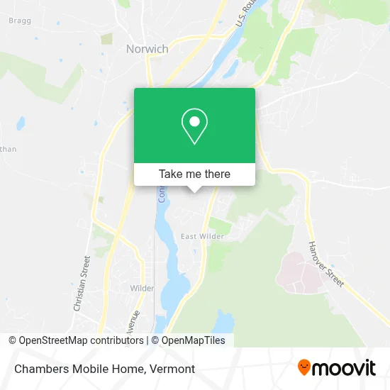 Chambers Mobile Home map