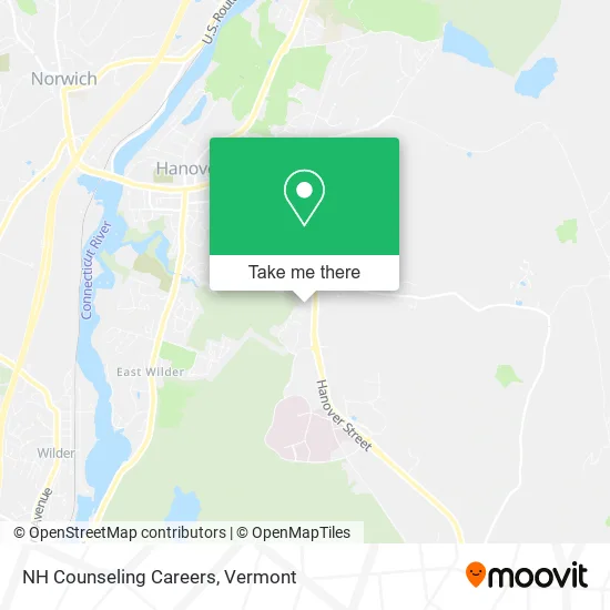 NH Counseling Careers map