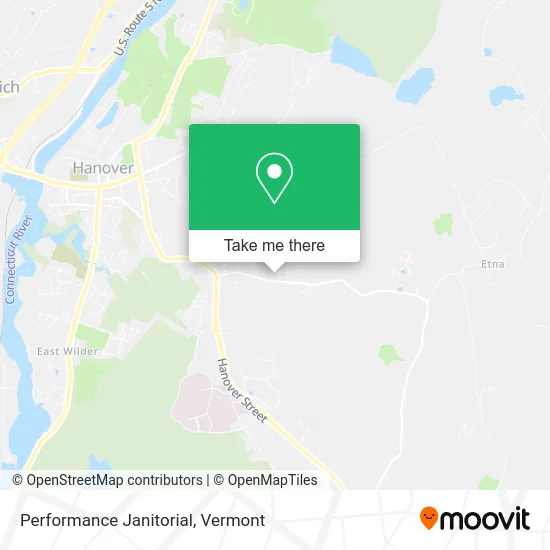 Performance Janitorial map