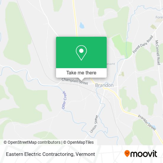 Eastern Electric Contractoring map