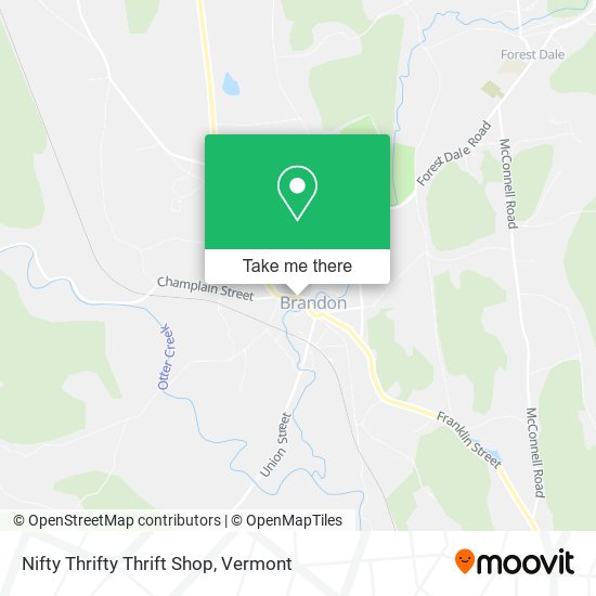 Nifty Thrifty Thrift Shop map