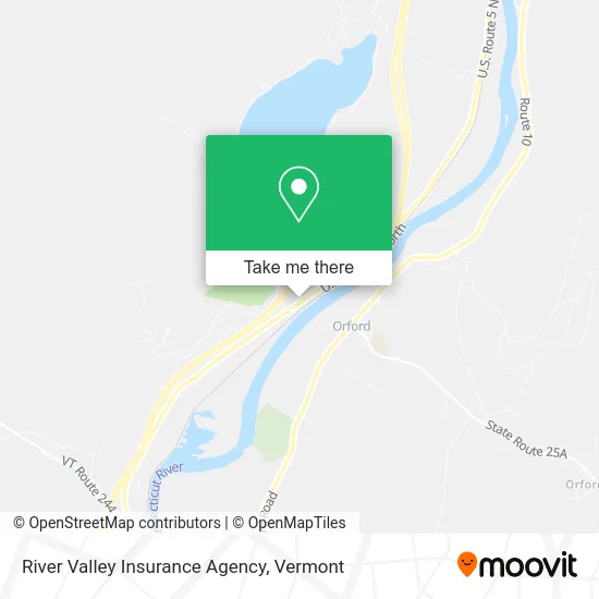 River Valley Insurance Agency map