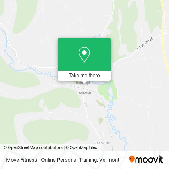 Move Fitness - Online Personal Training map