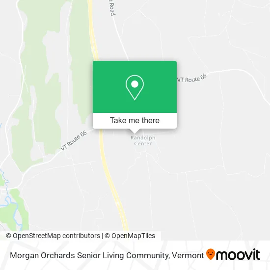 Morgan Orchards Senior Living Community map