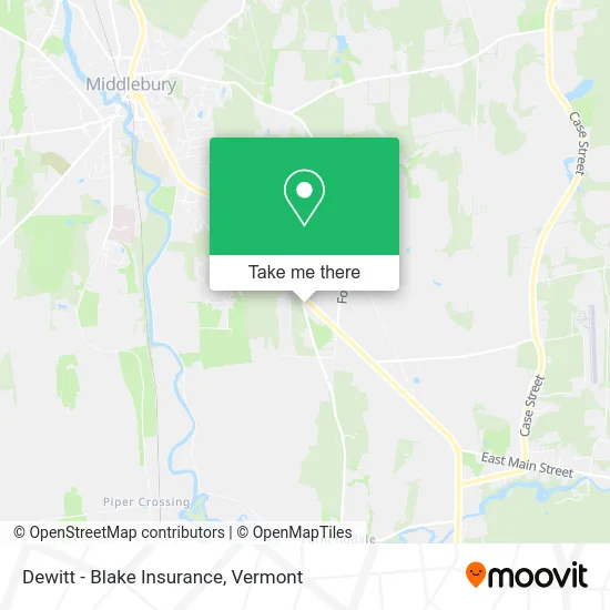 Dewitt - Blake Insurance map