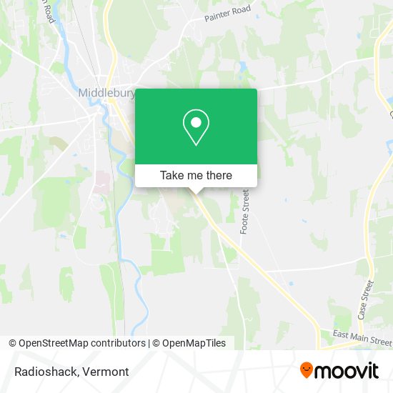 Radioshack map