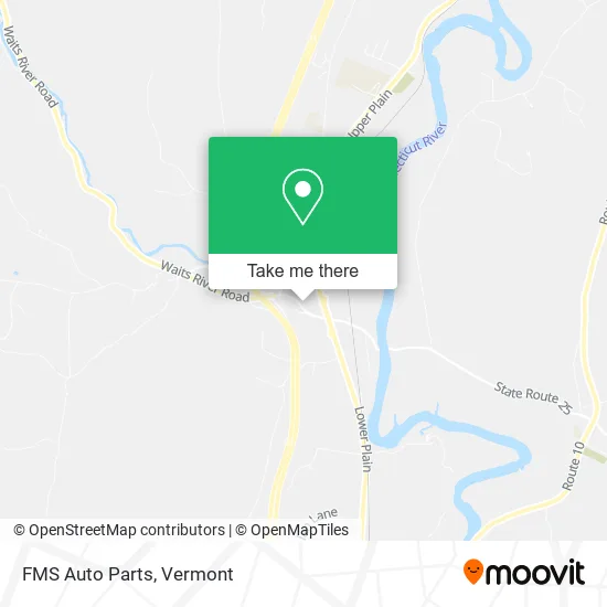 FMS Auto Parts map