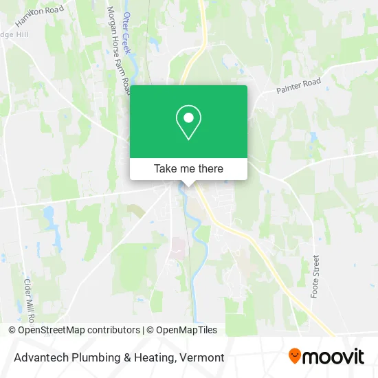 Mapa de Advantech Plumbing & Heating