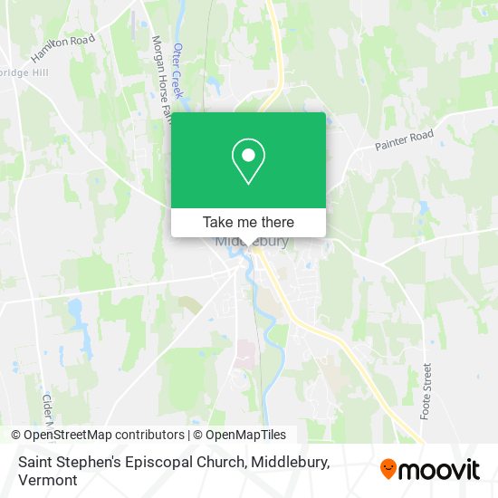 Saint Stephen's Episcopal Church, Middlebury map